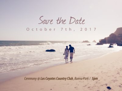 Sarah & Mayer / Save the Date 10/07/2017